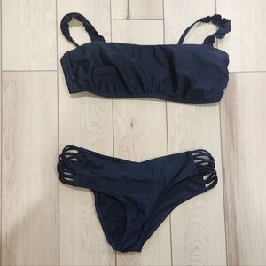 Hollister Black Bikini Set